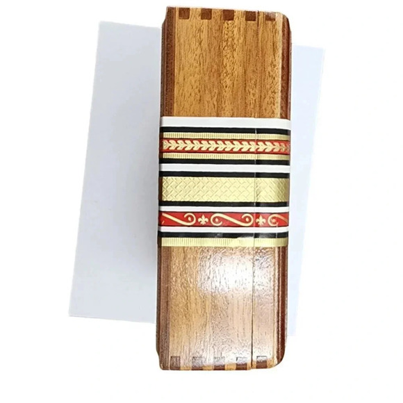 Ashton Cabinet No. 7 Wooden Cigar Box Vintage Limited Edition Dominican Republic - Picture 7 of 8